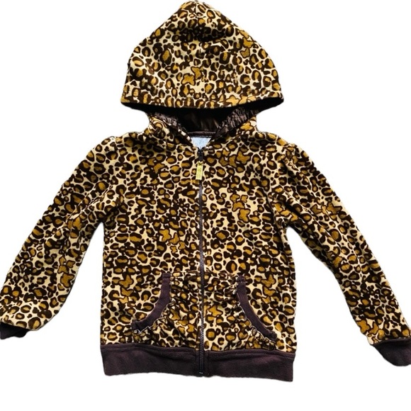 Girls Arizona cheetah print jacket - Picture 1 of 6